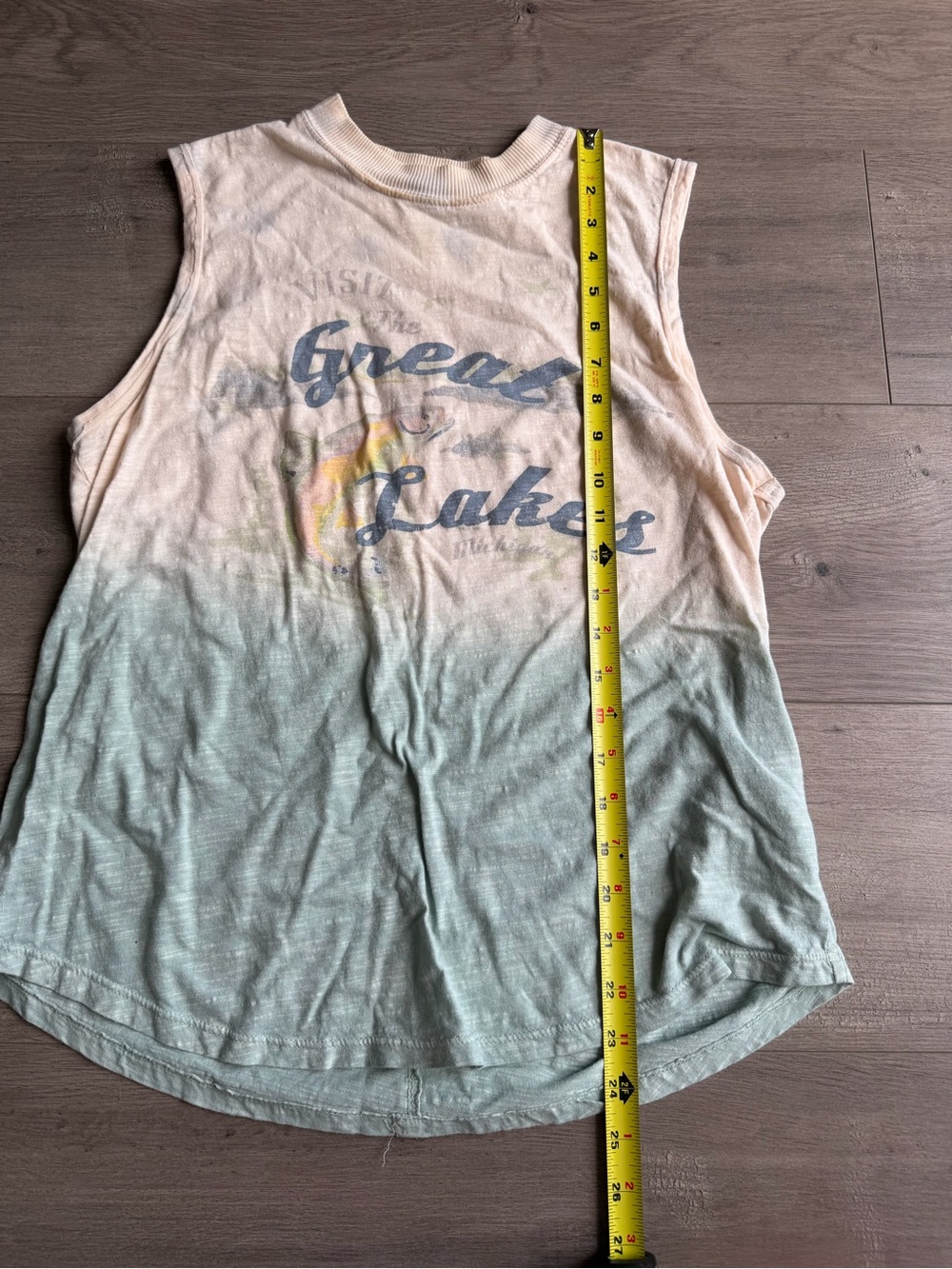 Pilcro Great Lakes graphic tank top - size medium - Picture 4 of 6